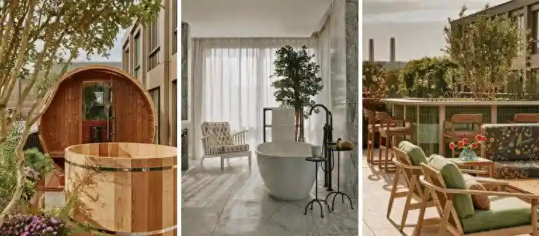 探索英国伦敦 Chelsea Barracks 的新顶层绿洲，尽享极致宁静与奢华