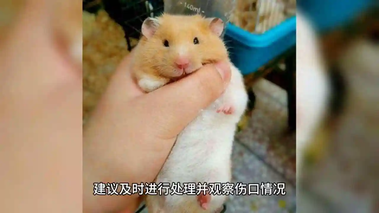 仓鼠咬人出血要打针吗#仓鼠